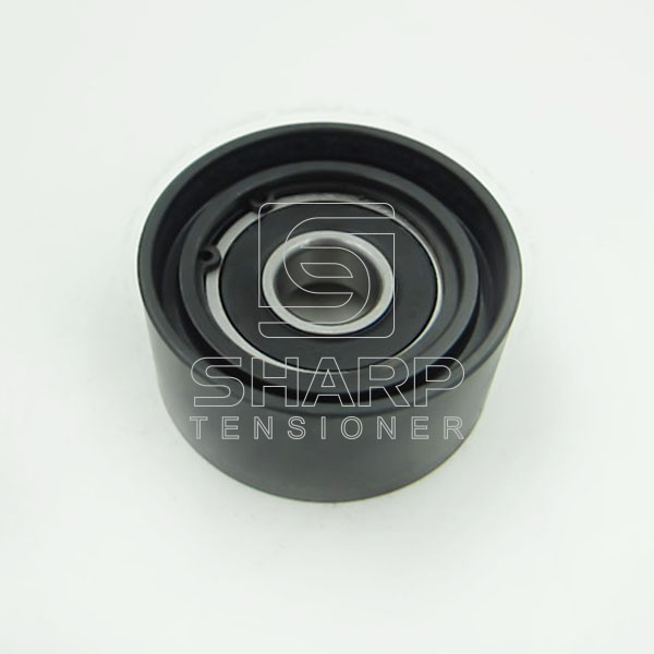 87801102  New Holland  Tractor Tensioner Pulley, v-ribbed belt