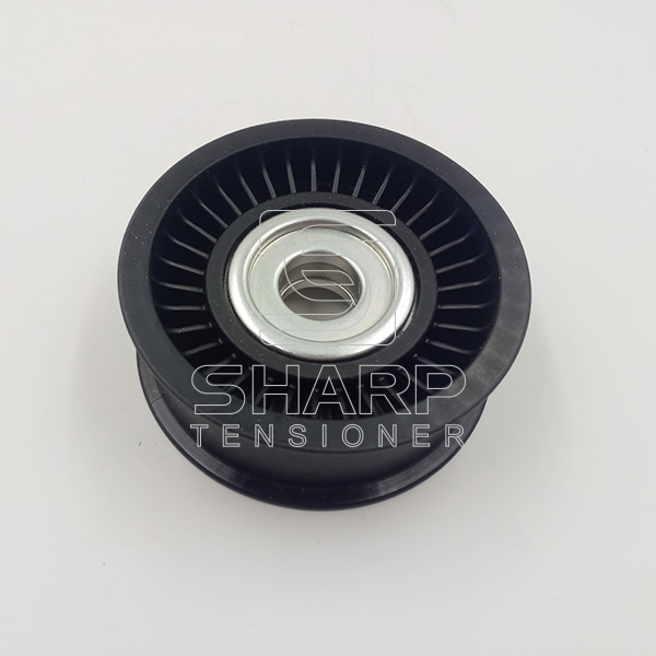 AJ813564，AJ8 13564 Belt idler pulley Fits for Jaguar F-type, XK, XKR