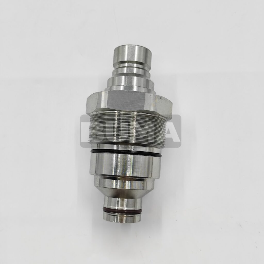 7246799 Male Flat Face Hydraulic Quick Coupler Block Cartridge For Bobcat